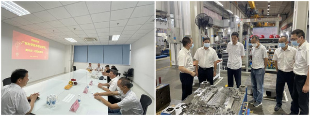 【職業教育活動周】訪企拓崗促就業-- 學校黨委書記黃仕初率機器人學院在行動